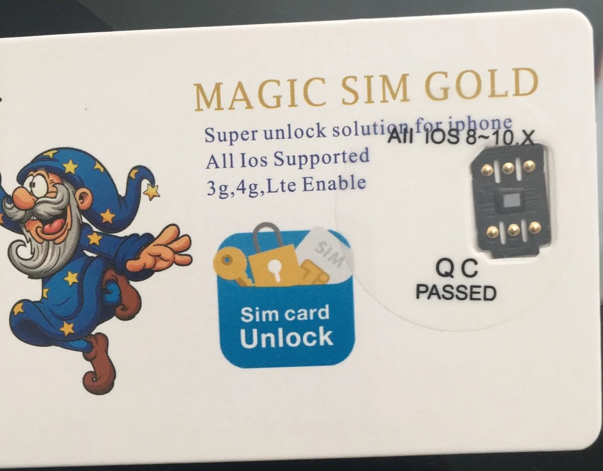 MAGIC SIM GOLD FOR IPHONE UNLOCKING
